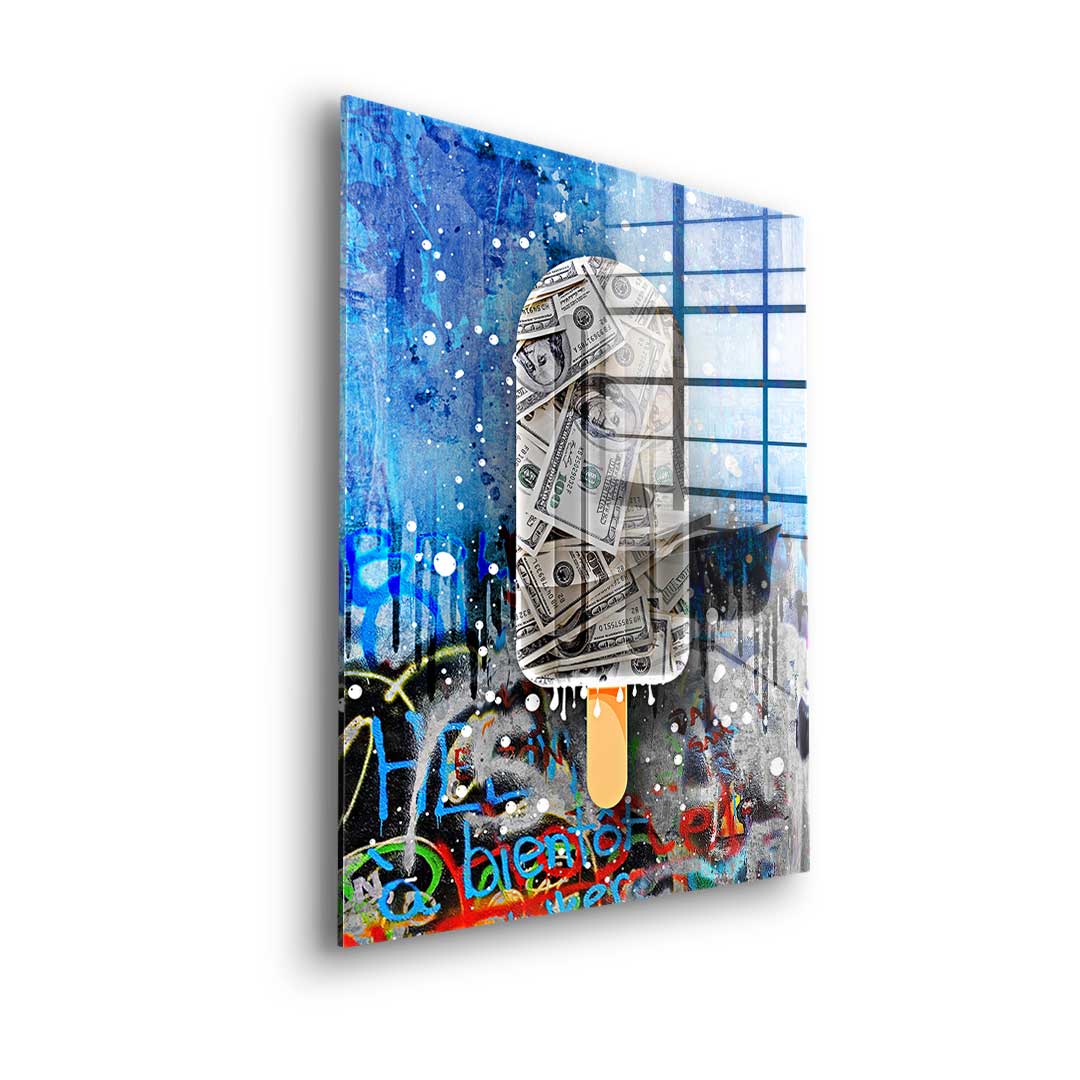 Graffiti Ice - Szkło akrylowe
