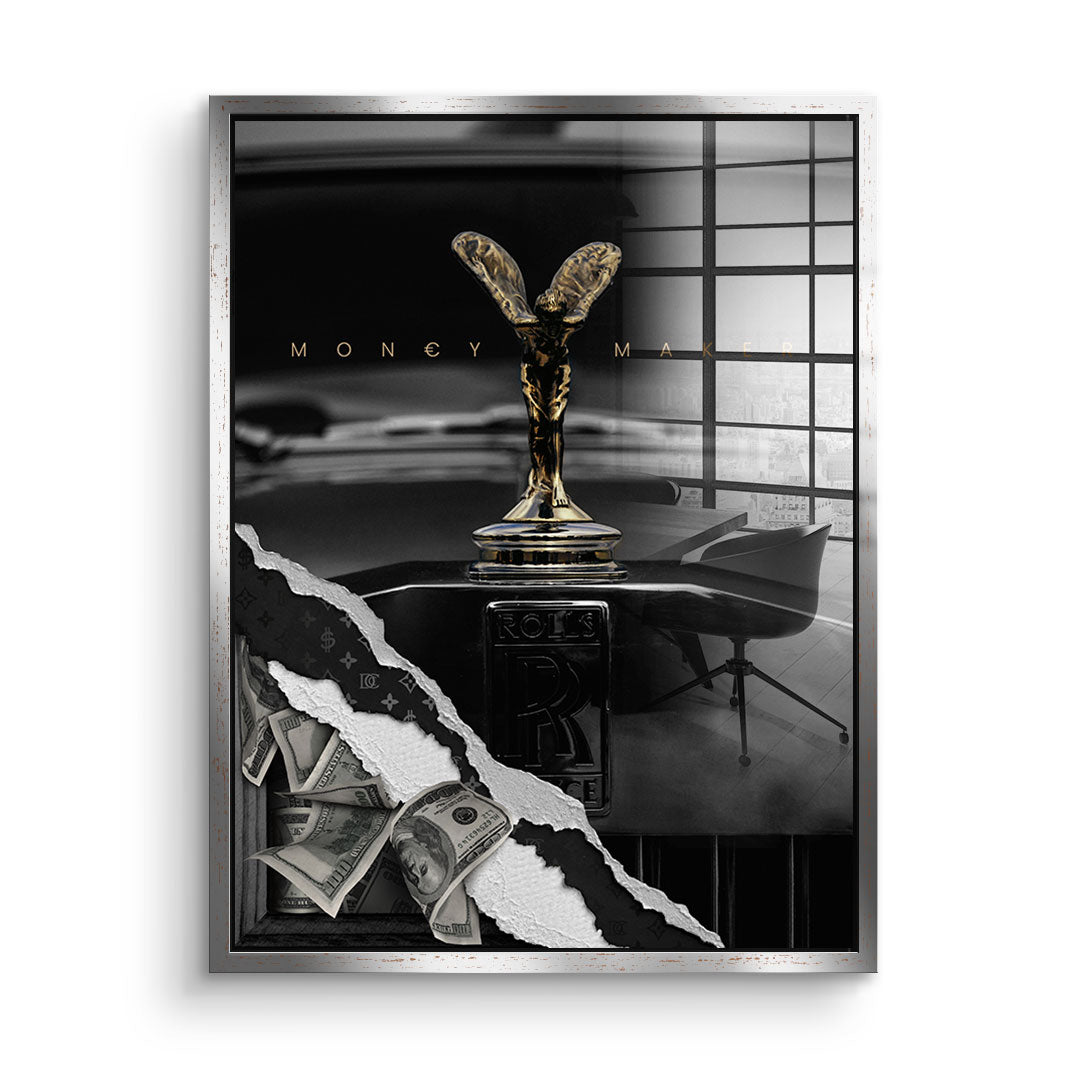 Money Maker - szkło akrylowe