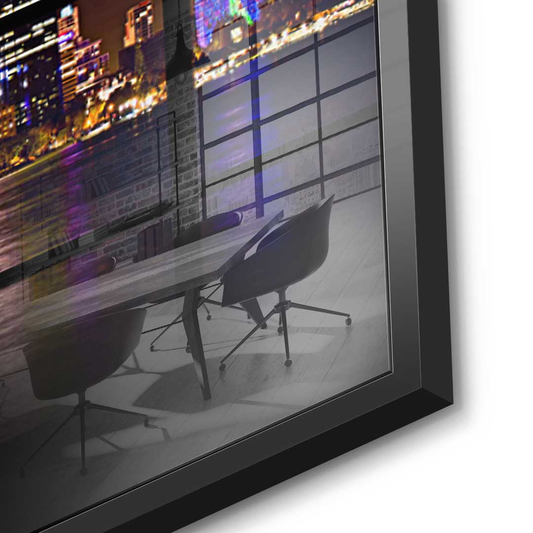 Comfort Is The Enemy of Achievement - Acrylglas