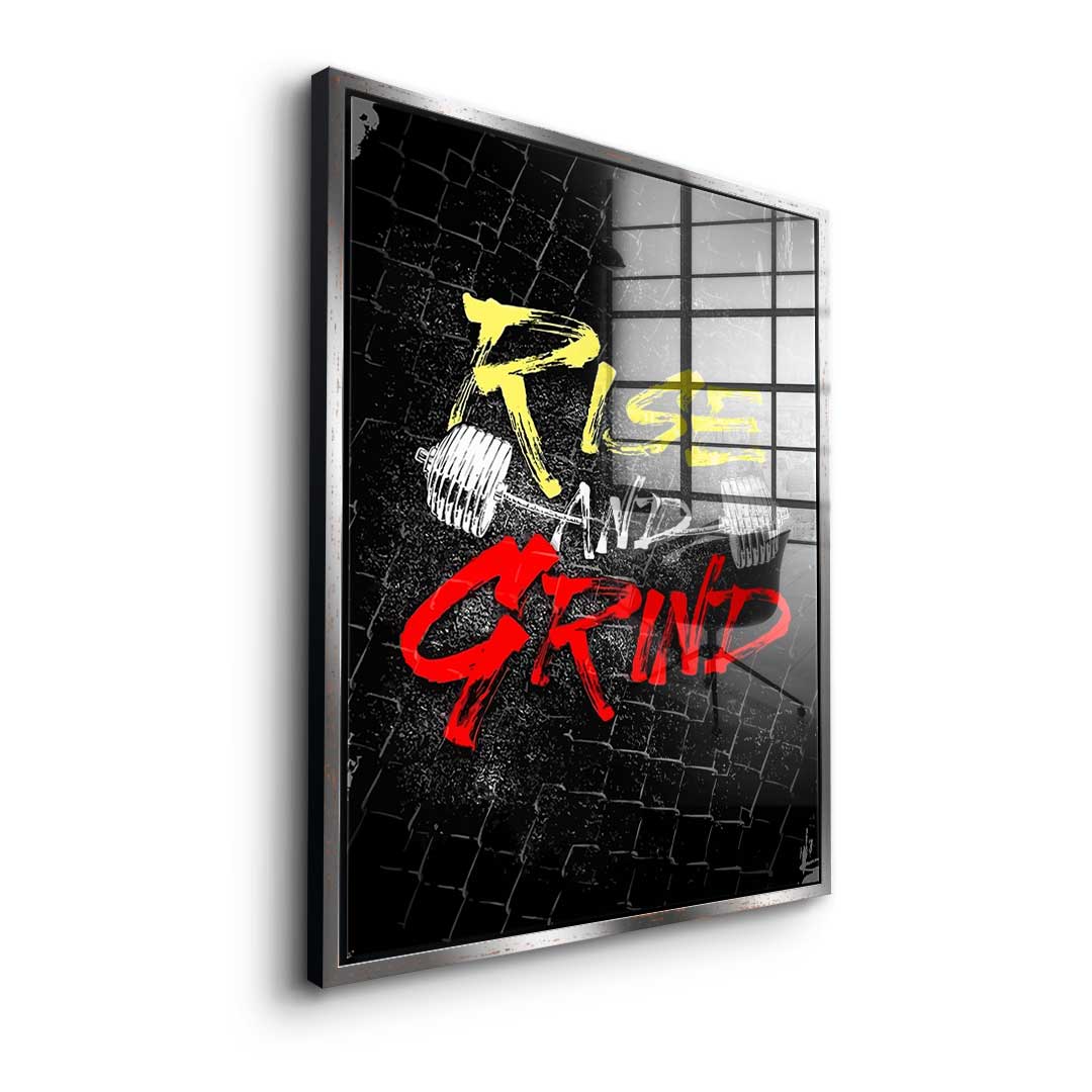 Rise And Grind - Acrylglas