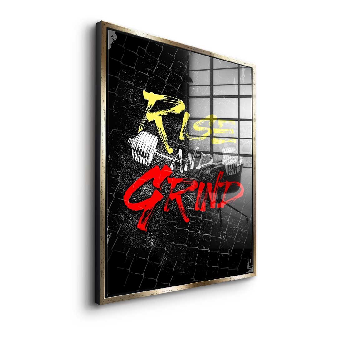 Rise And Grind - Acrylglas