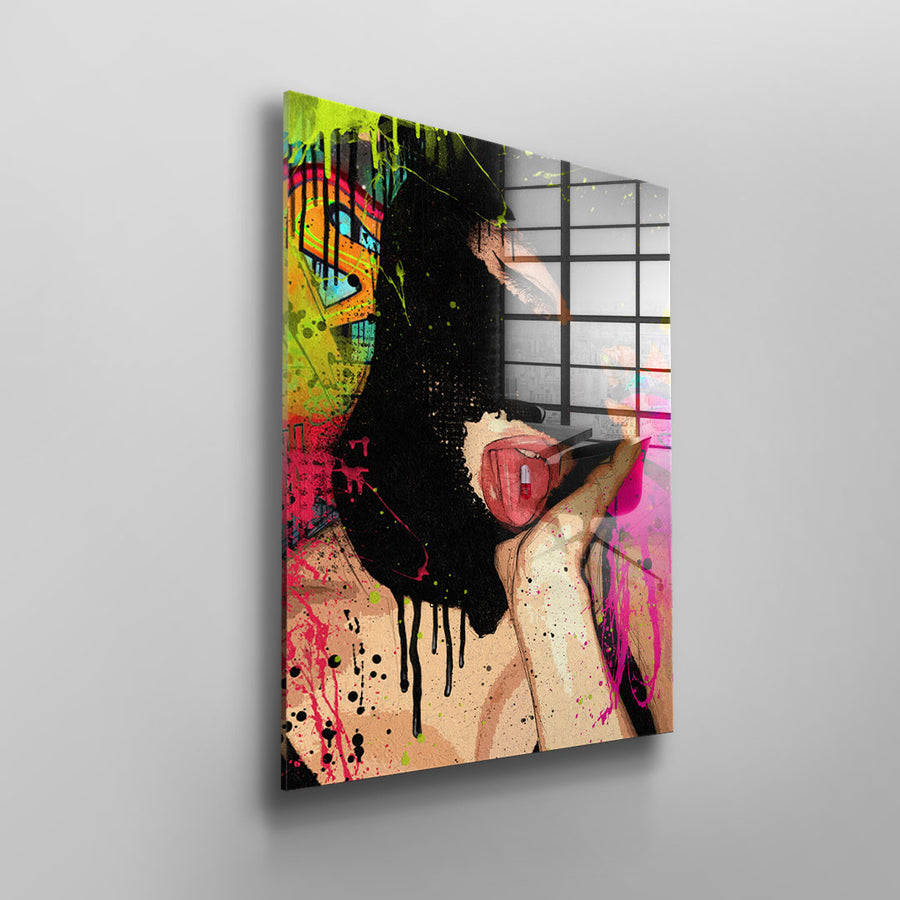 BAD GIRL - Acrylic glass