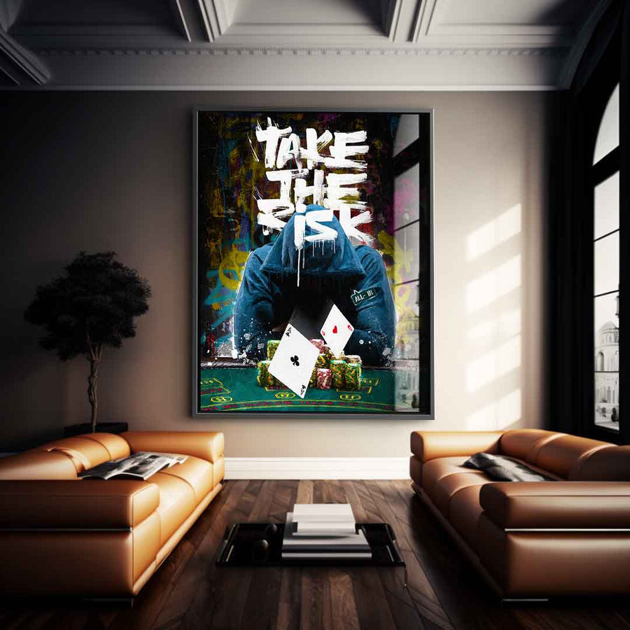 Take The Risk - Acrylglas
