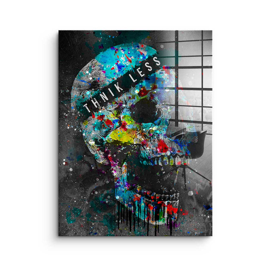 Think Less - Szkło akrylowe