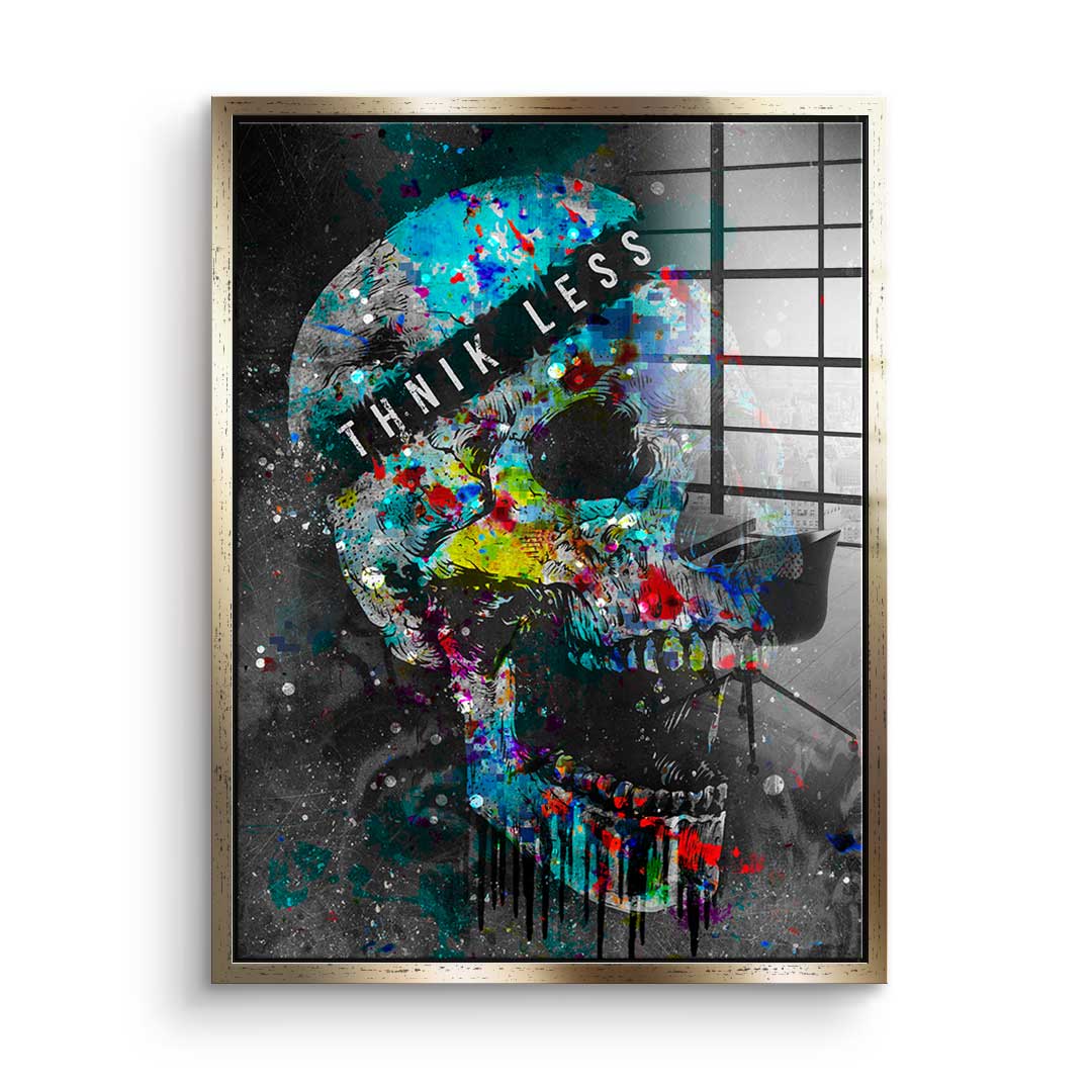 Think Less - Acrylglas