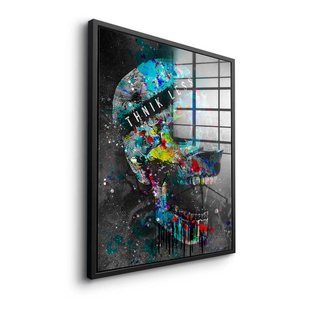Think Less - Acrylglas