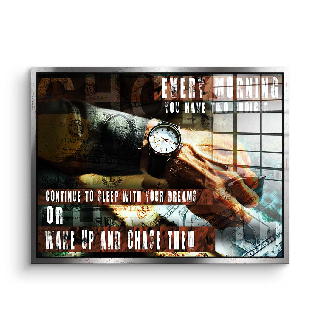 You Have Two Choices - Acrylglas