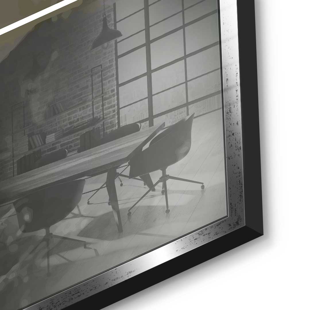 Winners Never Quit - Acrylic Glass
