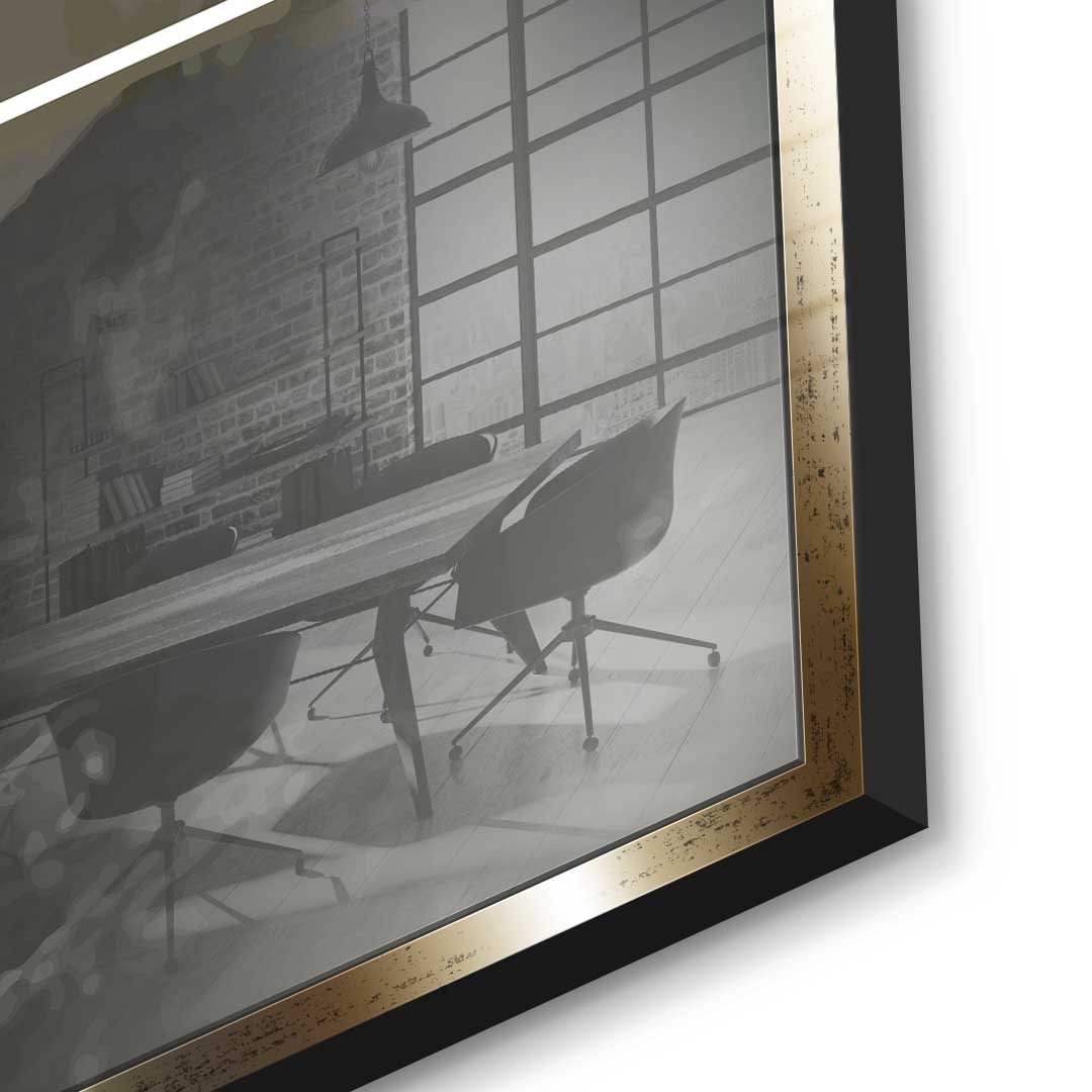 Winners Never Quit - Acrylic Glass