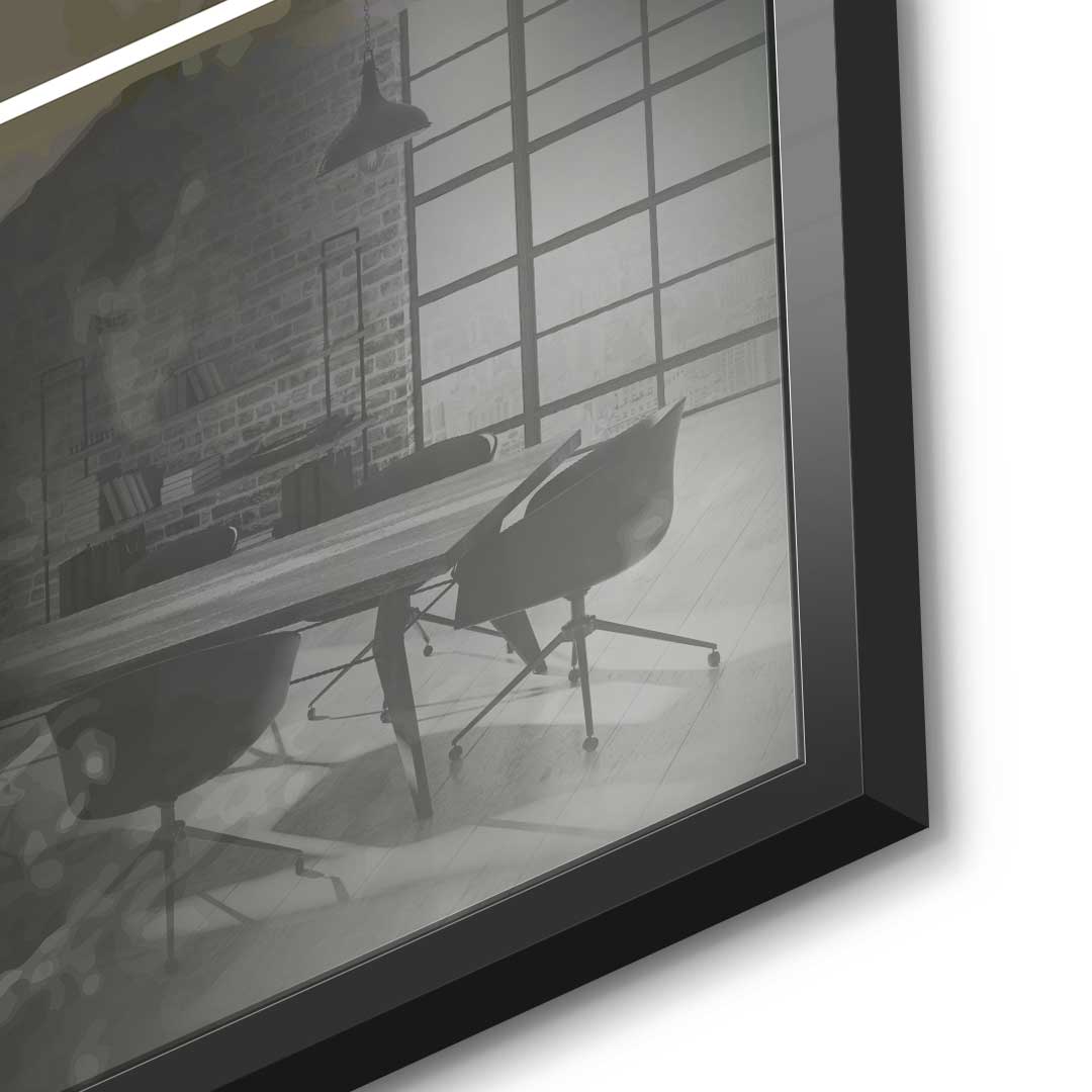 Winners Never Quit - Acrylic Glass