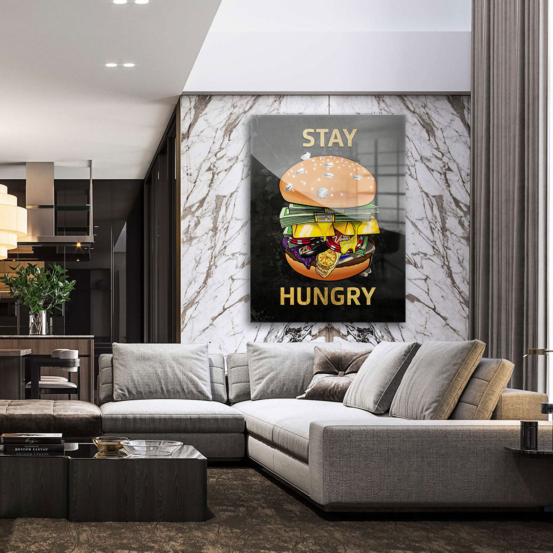 Stay Hungry 1 - Blattgold