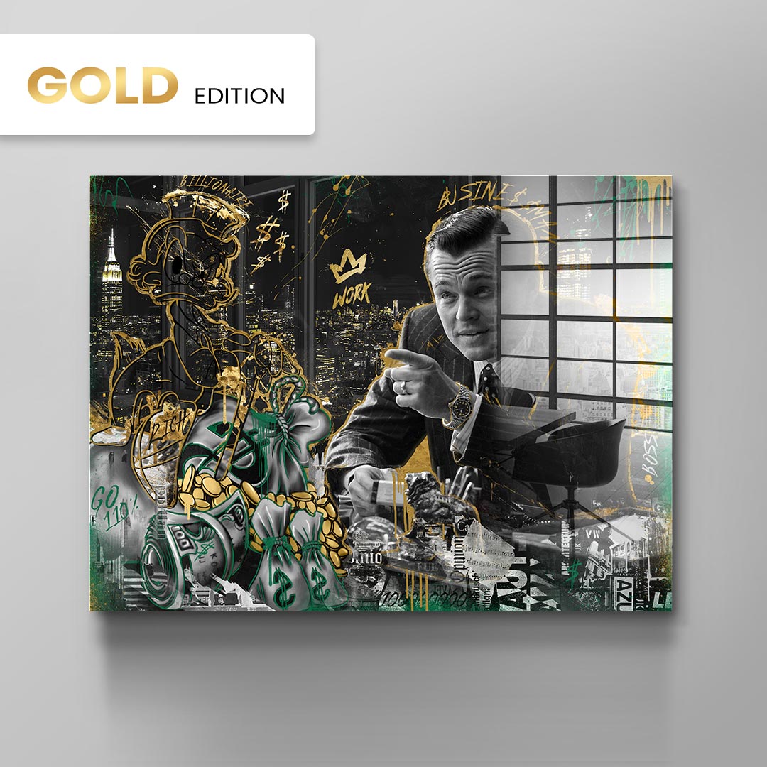 BUSINESS$$ MAN - Gold Leaf