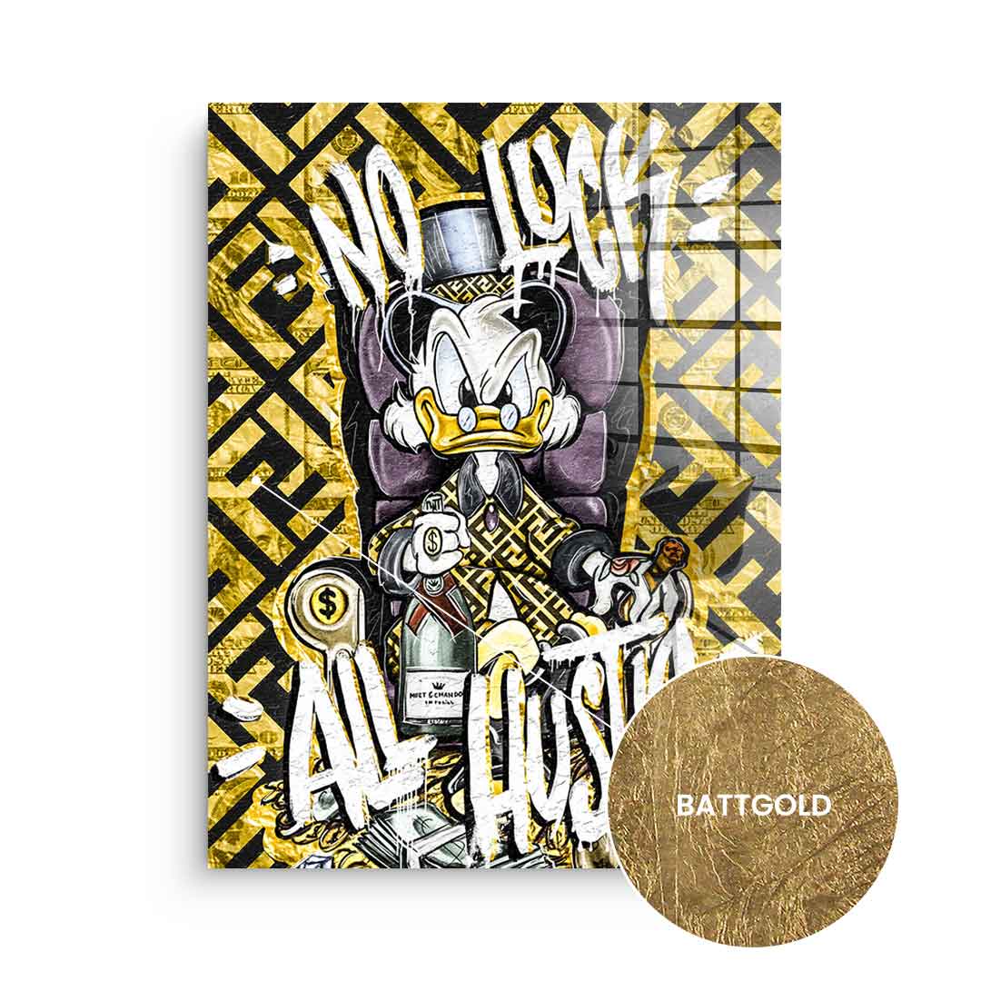 ALL HUSTLE DUCK - BLATTGOLD
