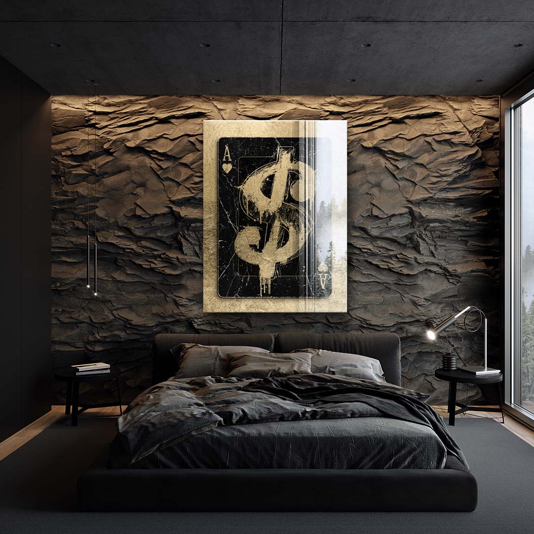 GANGSTER SIGN - Gold Leaf