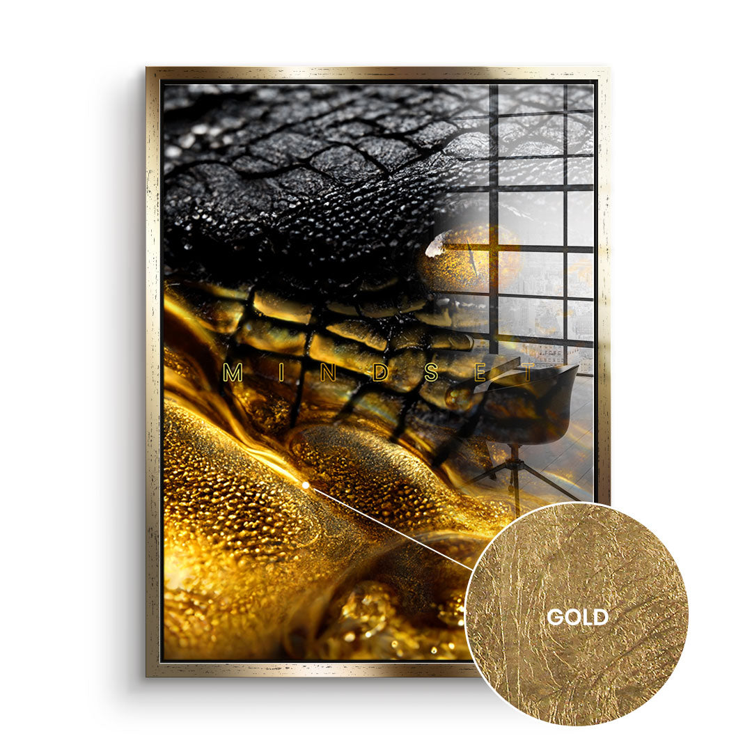Gold Crocodile - BLATTGOLD