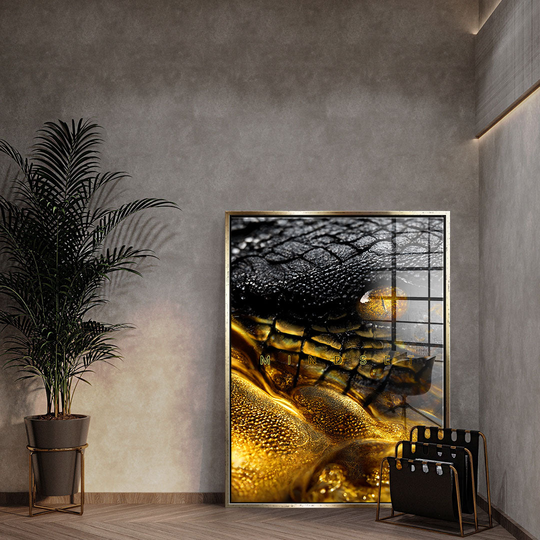 Gold Crocodile - BLATTGOLD