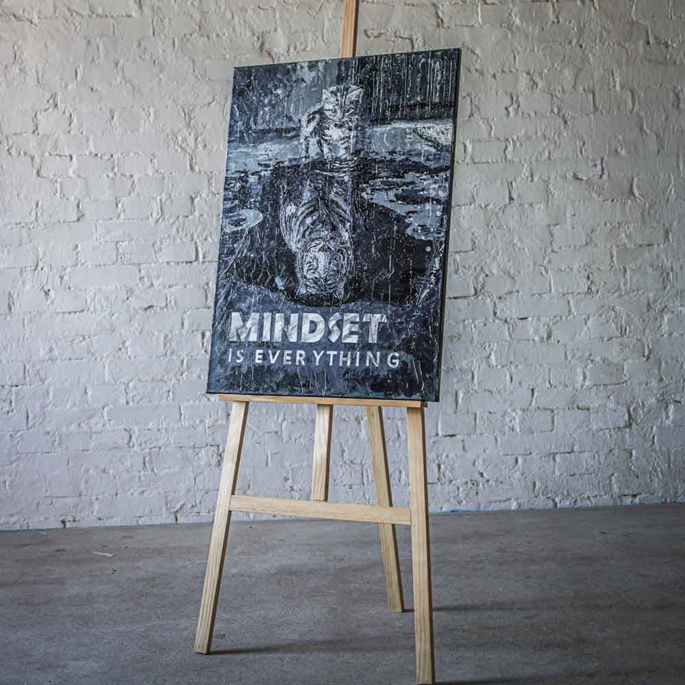MINDSET IS EVERYTHING #tiger | OBRAZ