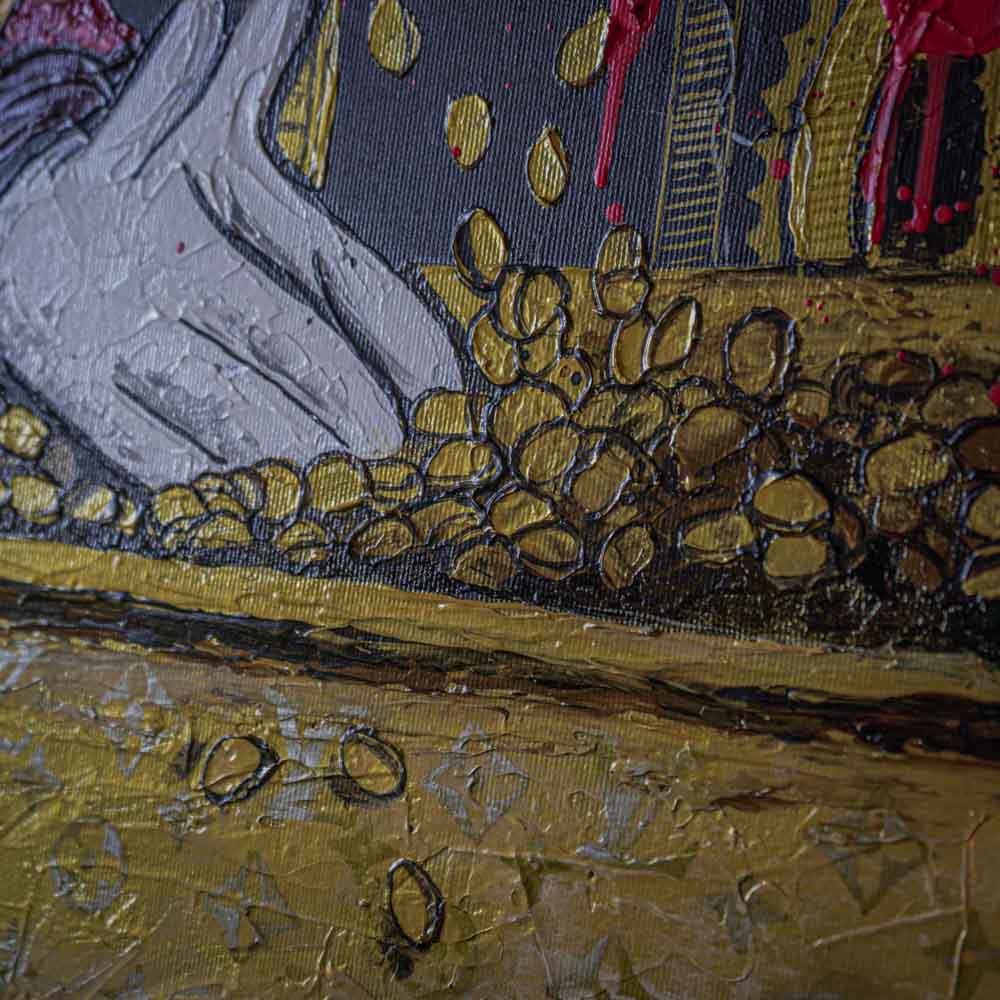 More Money Duck | Gemälde