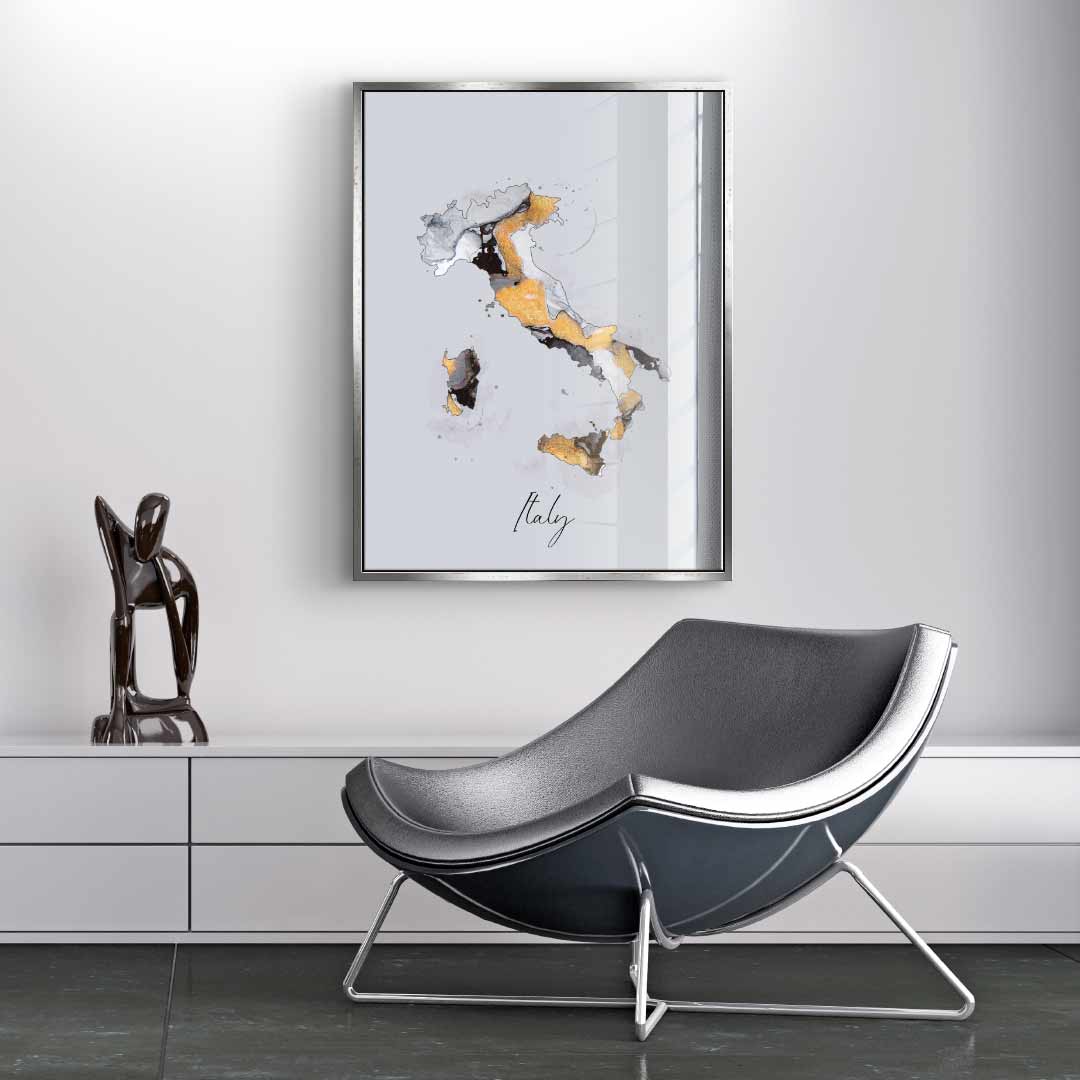 Abstract Countries - Italy - Acrylglas