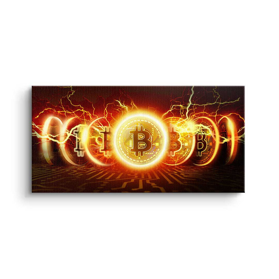 Wybuch ognia Bitcoina