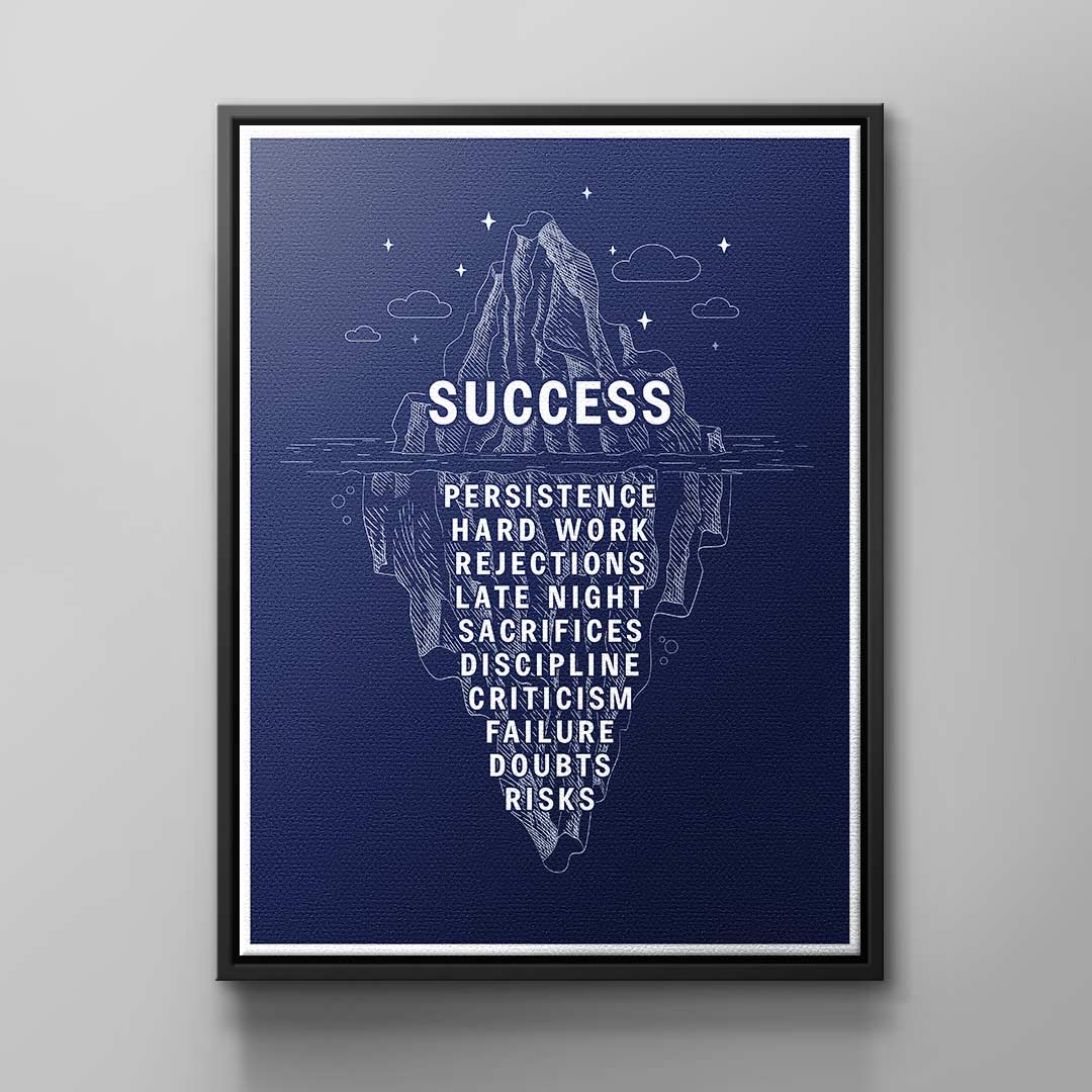 Iceberg of Success #infographic