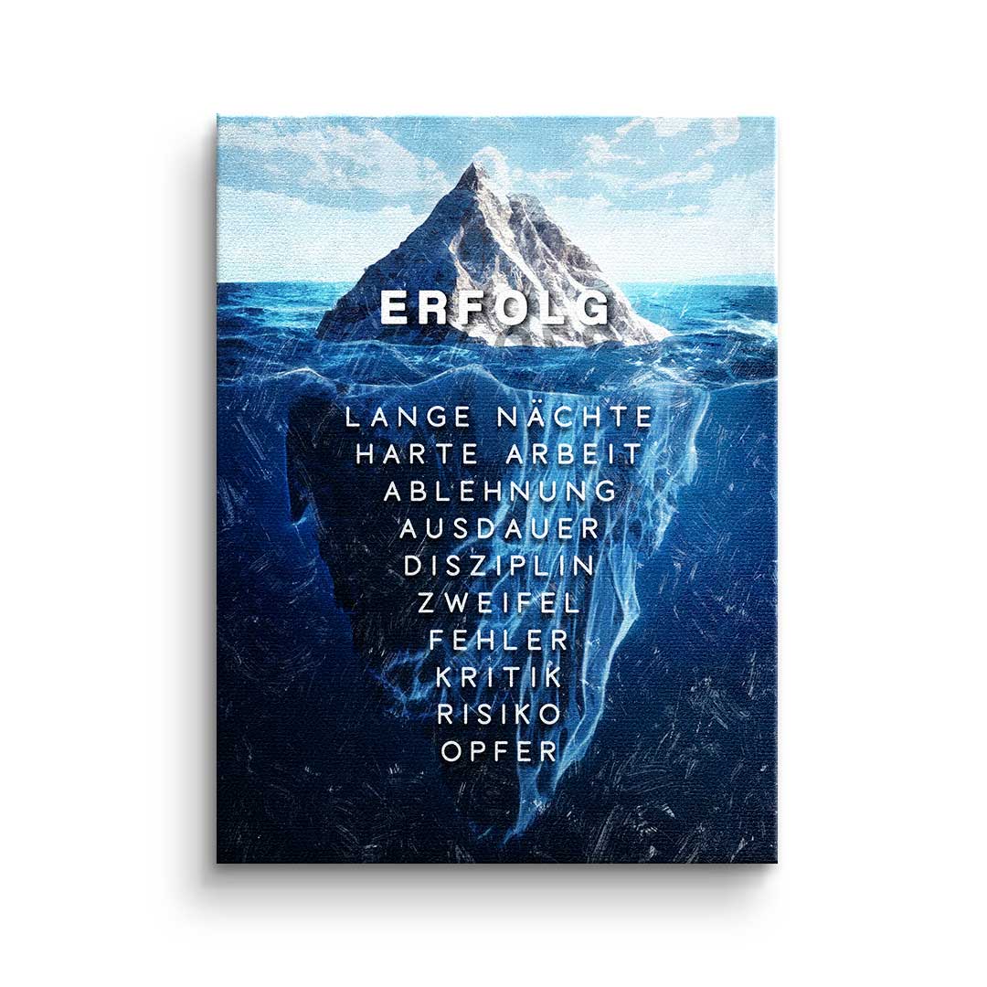 Eisberg des Erfolgs