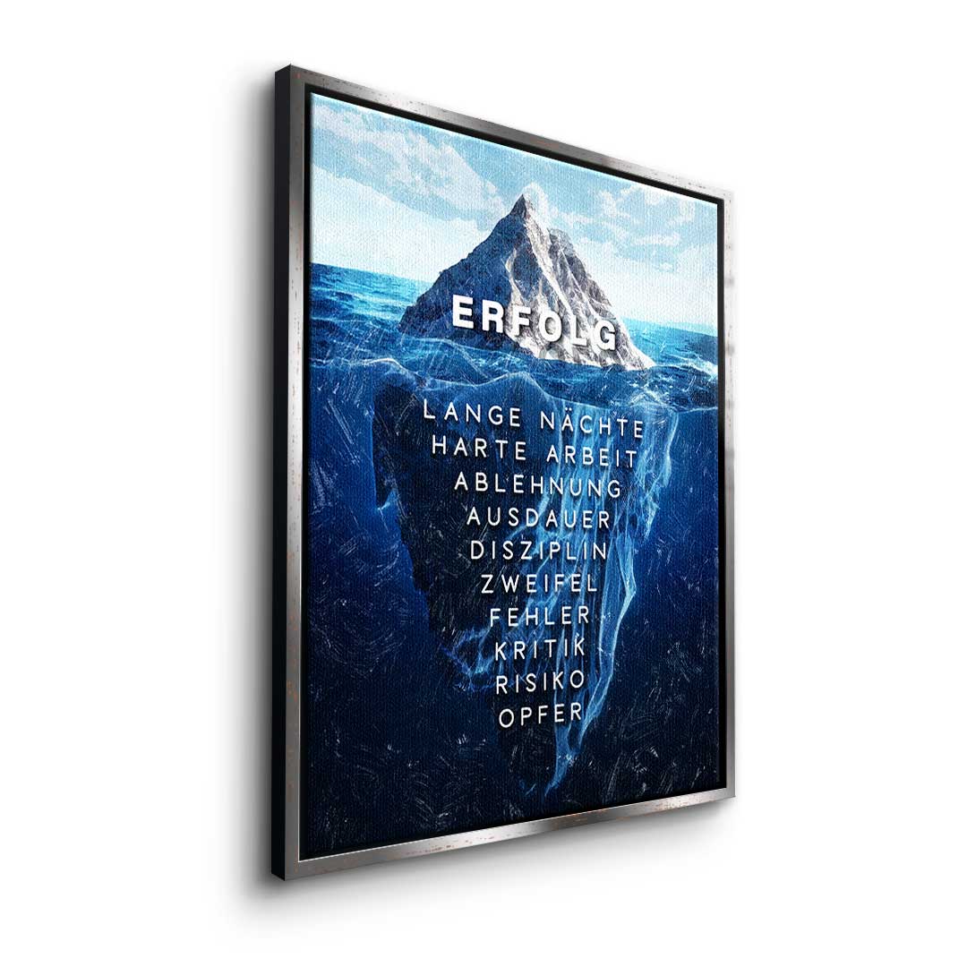 Eisberg des Erfolgs