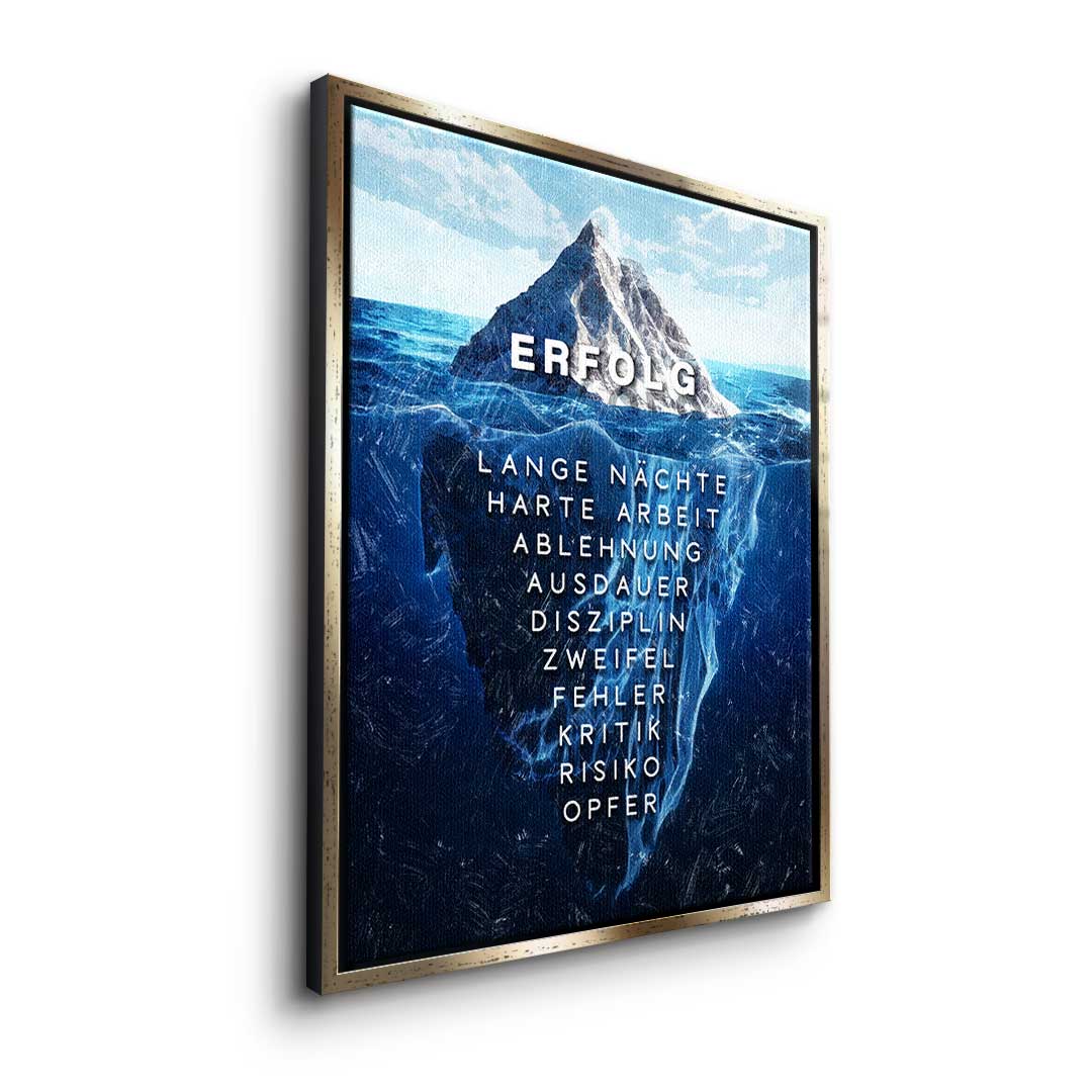 Eisberg des Erfolgs