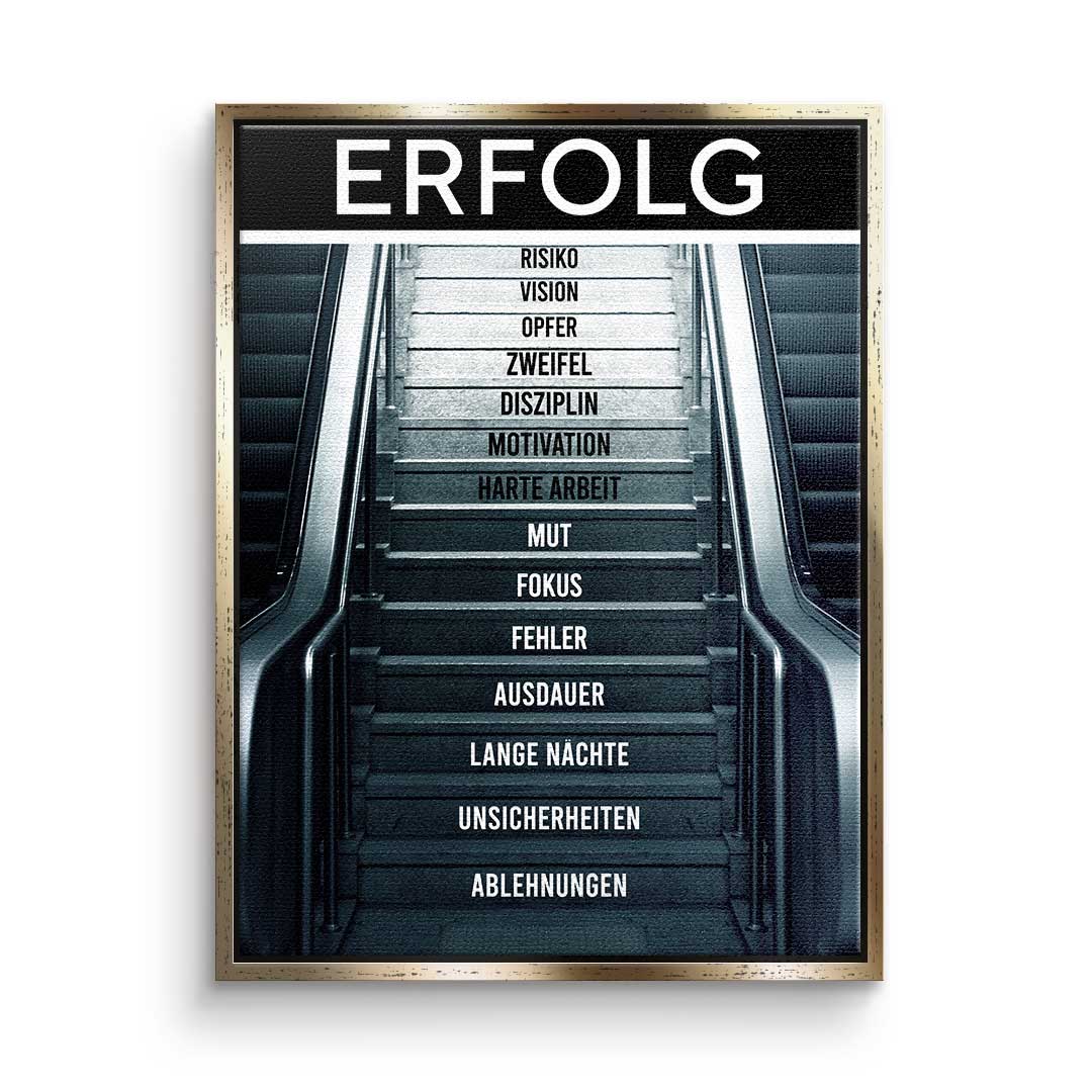 ROLLTREPPE DES ERFOLGS
