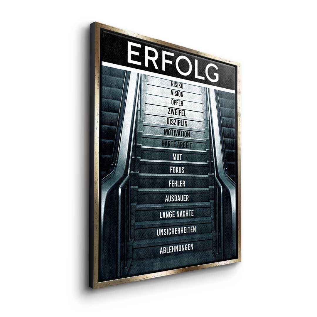 ROLLTREPPE DES ERFOLGS