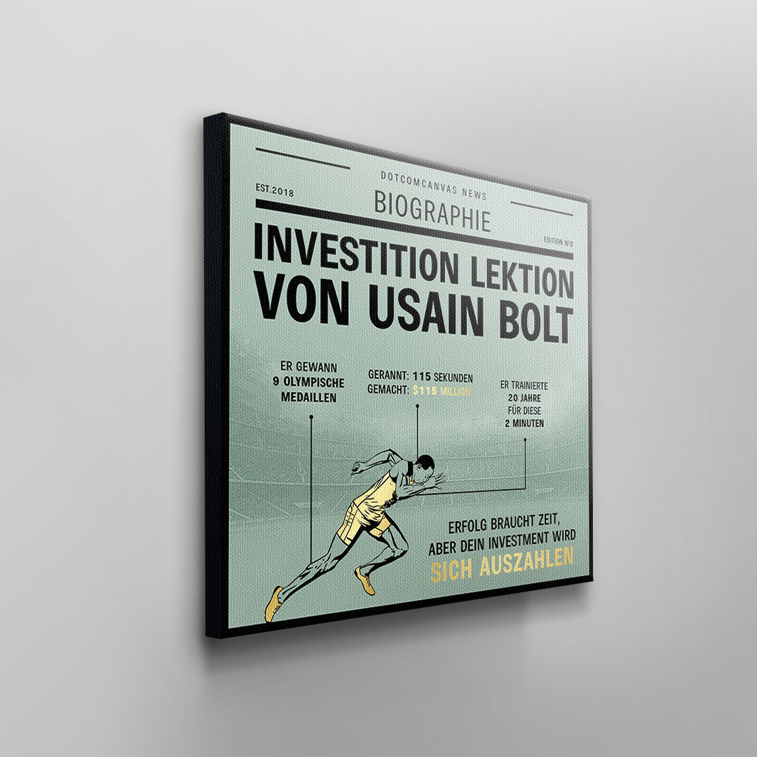 USAIN BOLT INVESTMENT LESSON | Square edition