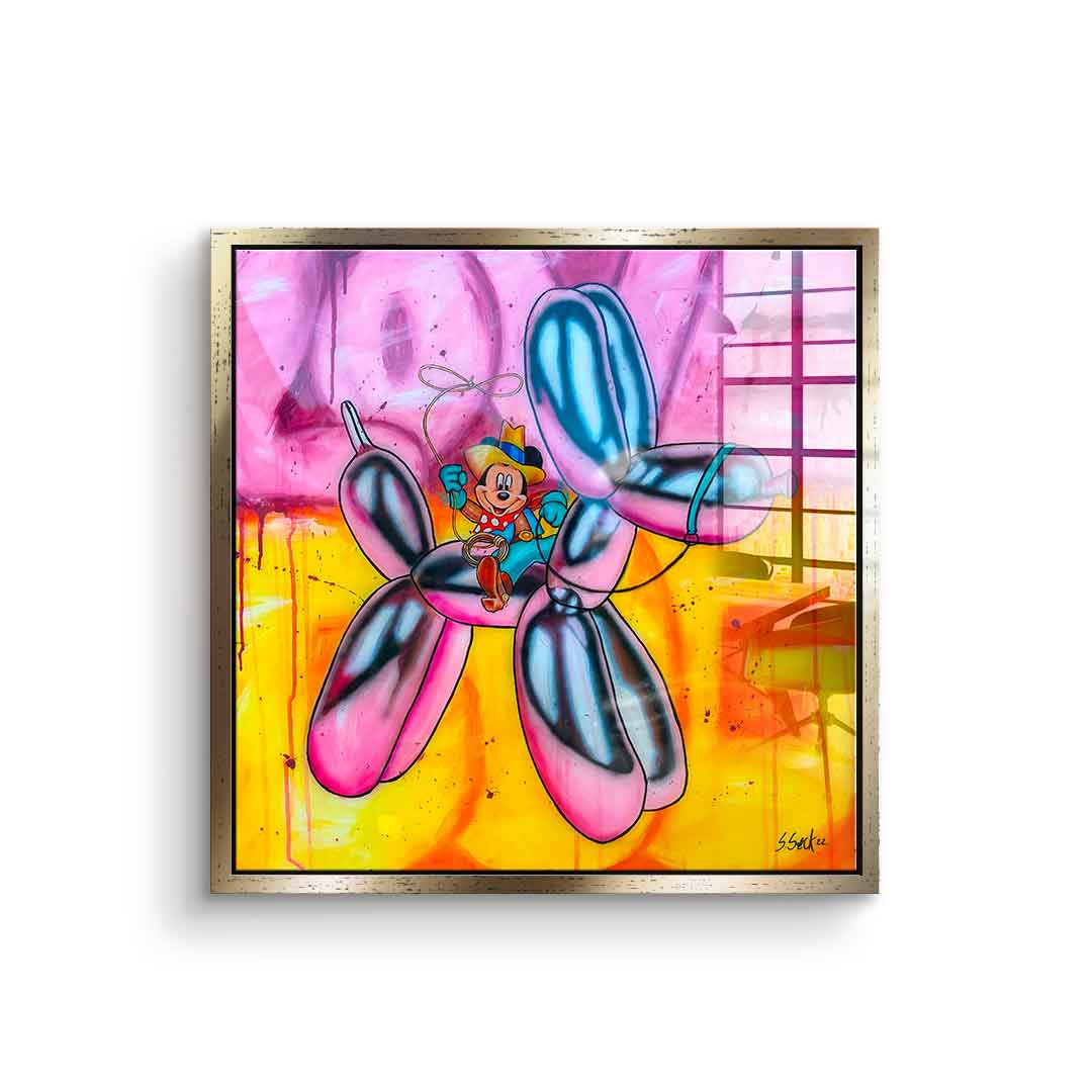 Yeeeha - Acrylglas