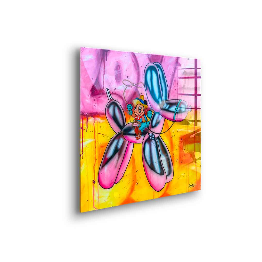Yeeeha - Acrylglas