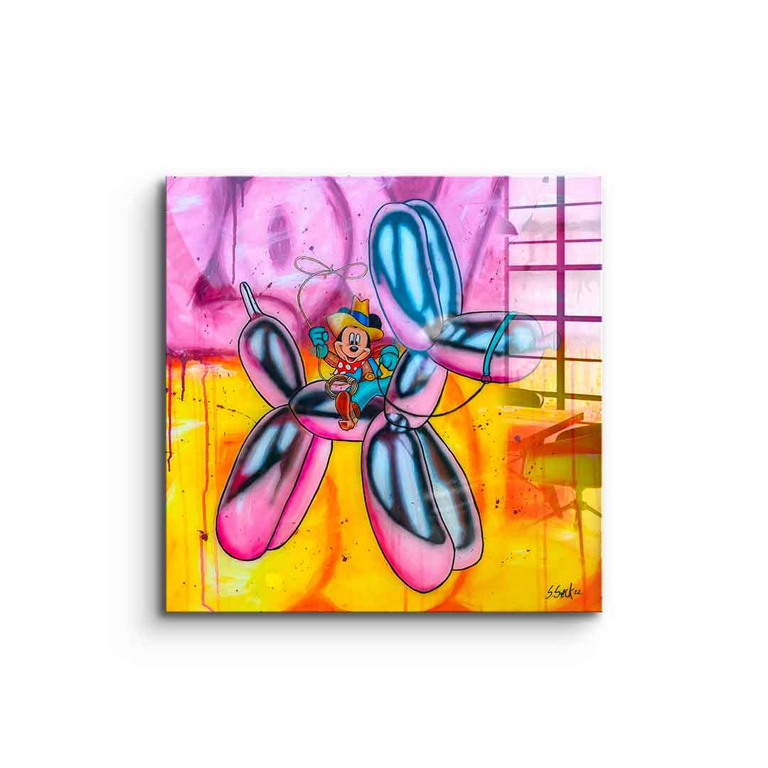 Yeeeha - Acrylglas