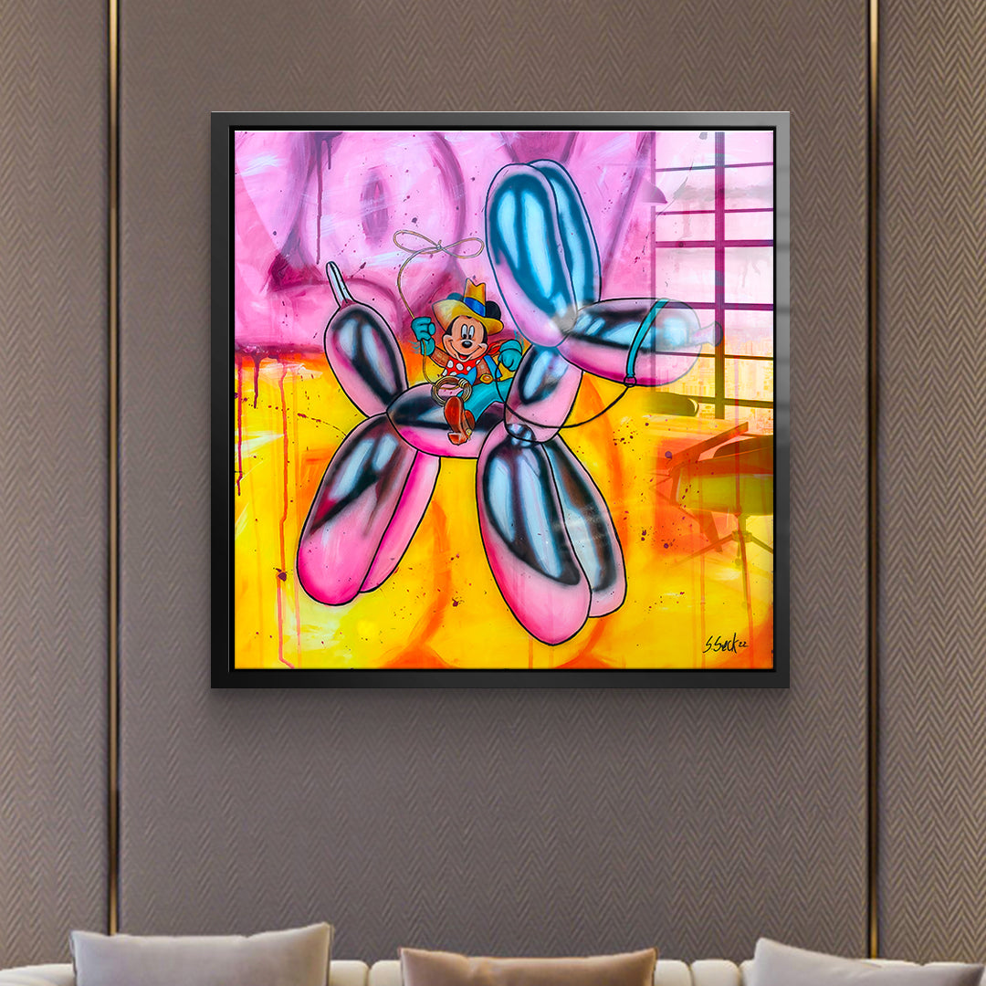 Yeeeha - Acrylglas