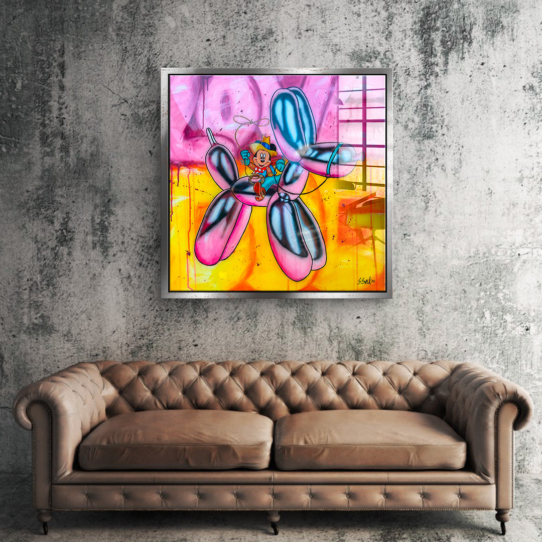 Yeeeha - Acrylglas