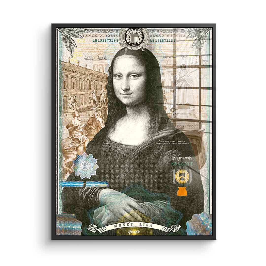 Money Lisa - Szkło akrylowe