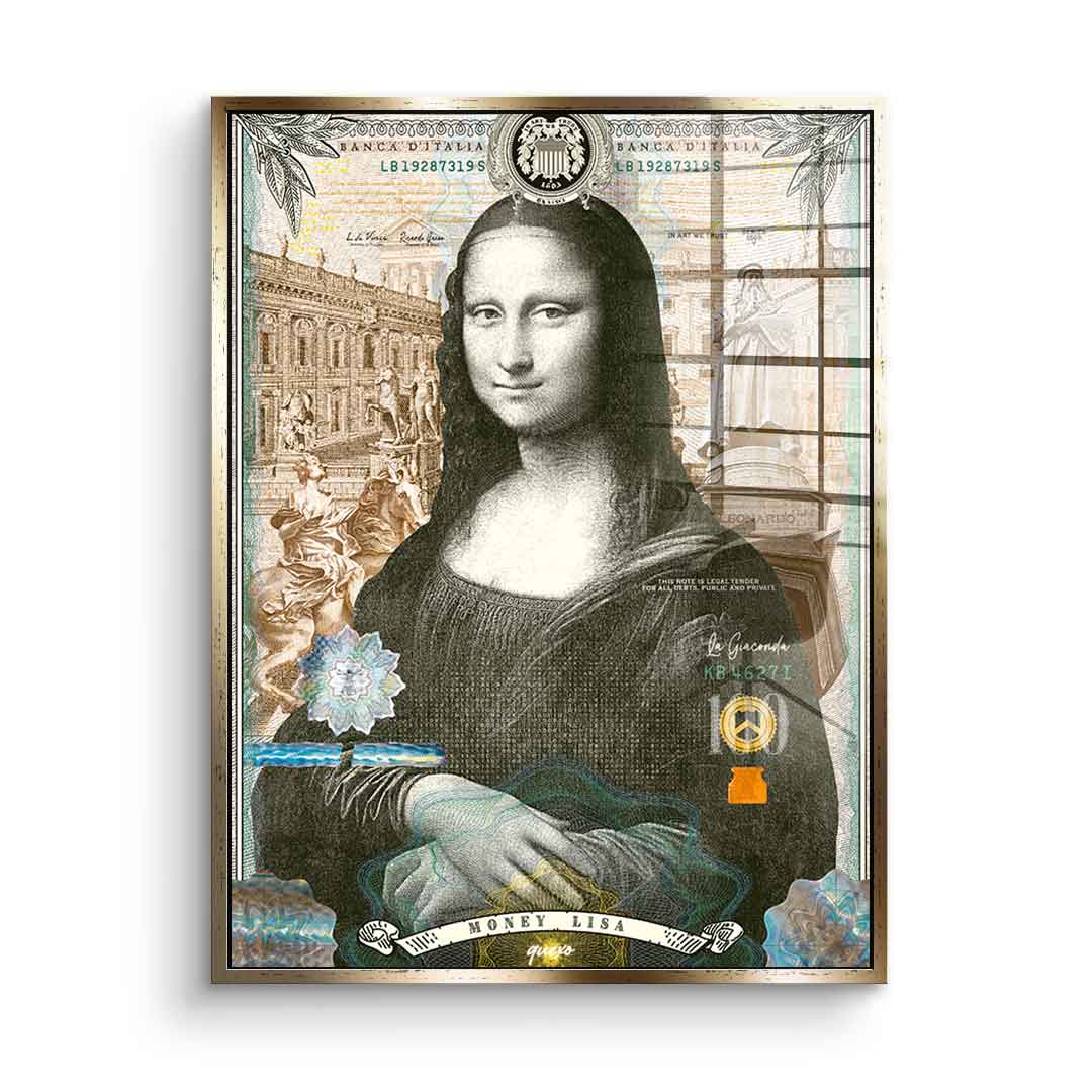 Money Lisa - Szkło akrylowe