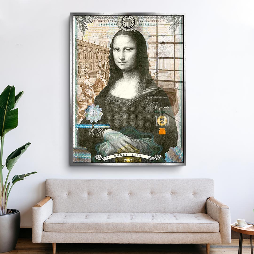 Money Lisa - Szkło akrylowe
