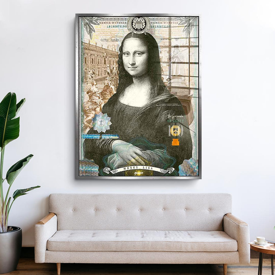 Money Lisa - Szkło akrylowe