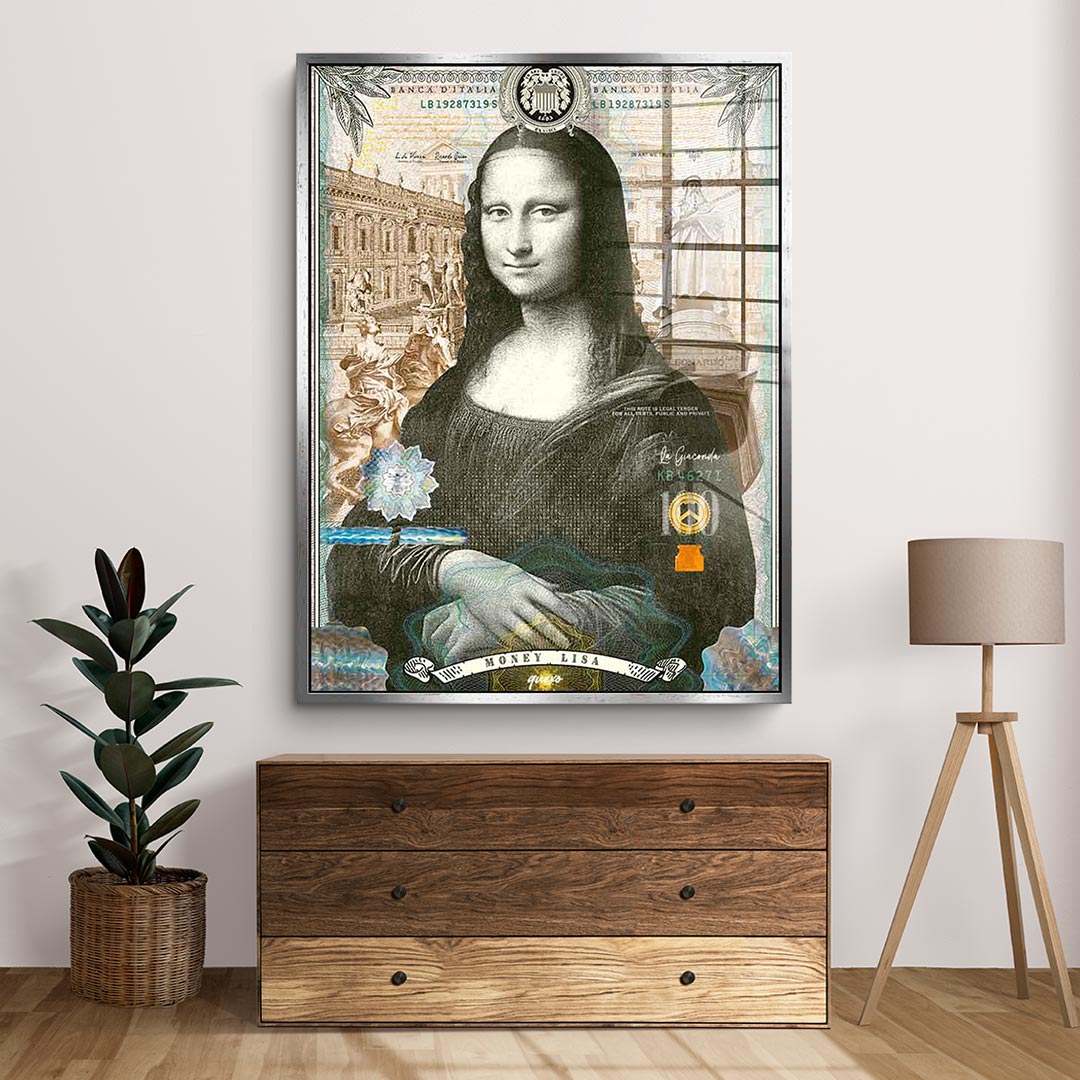 Money Lisa - Szkło akrylowe