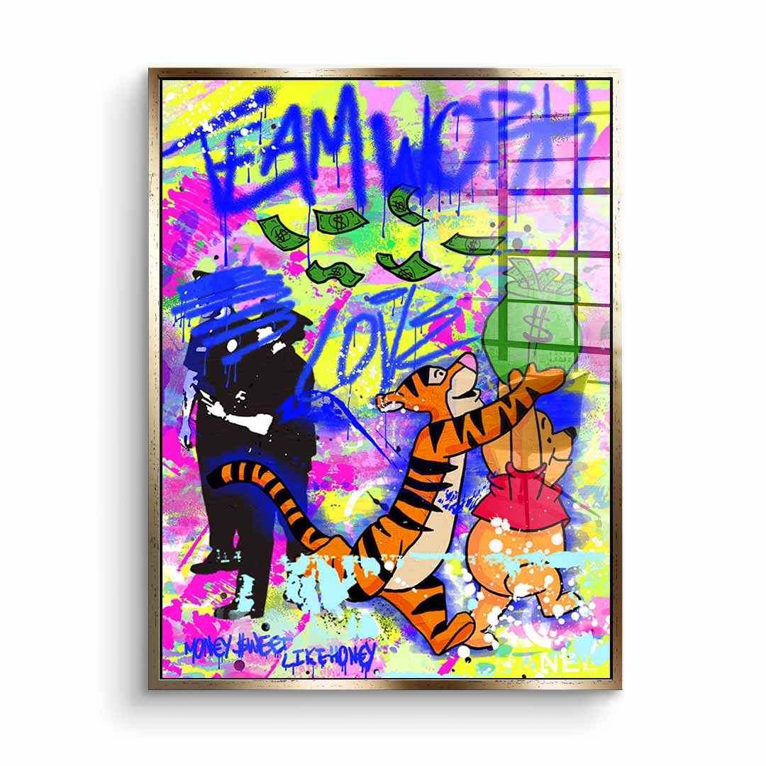 Team Work - Acrylglas