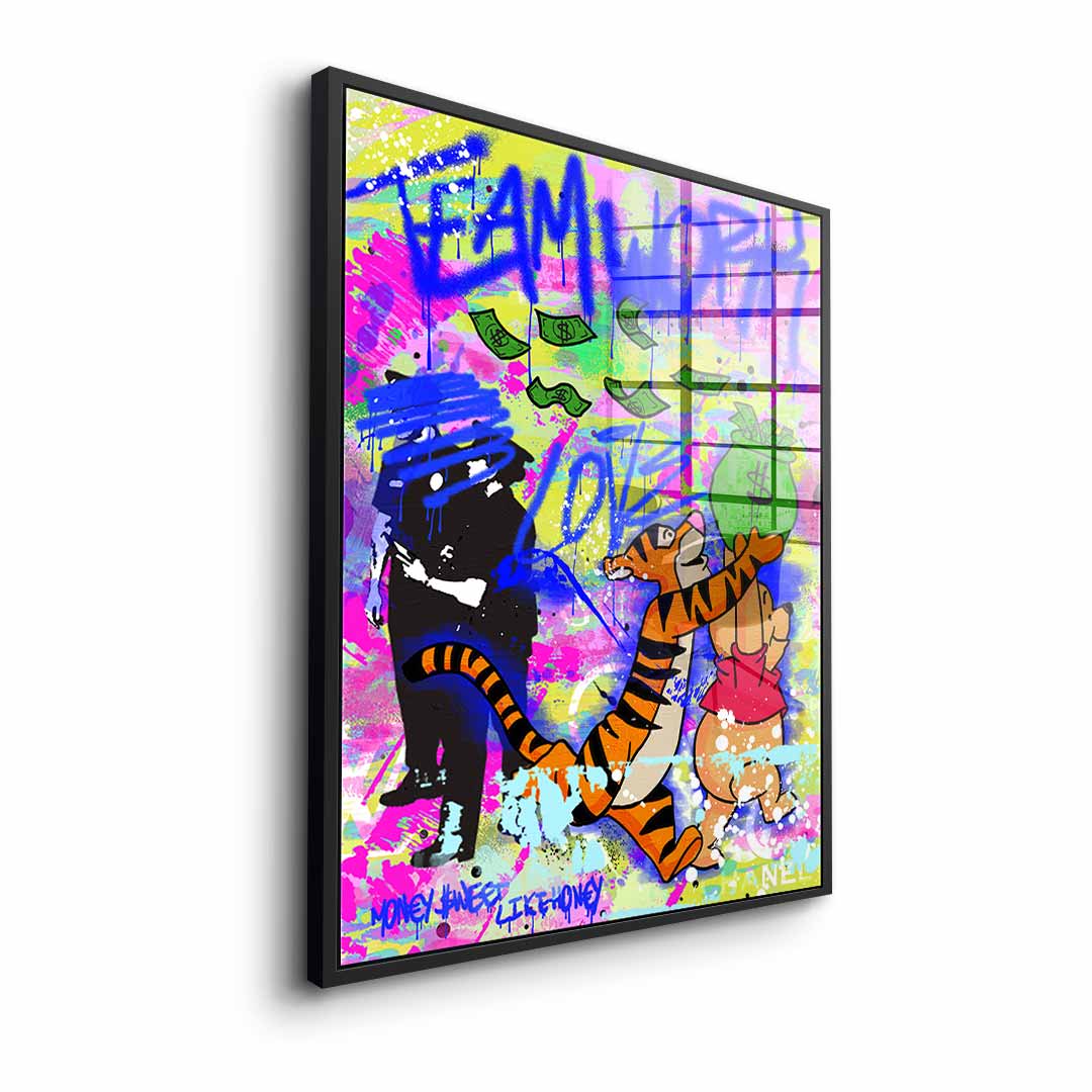 Team Work - Acrylglas