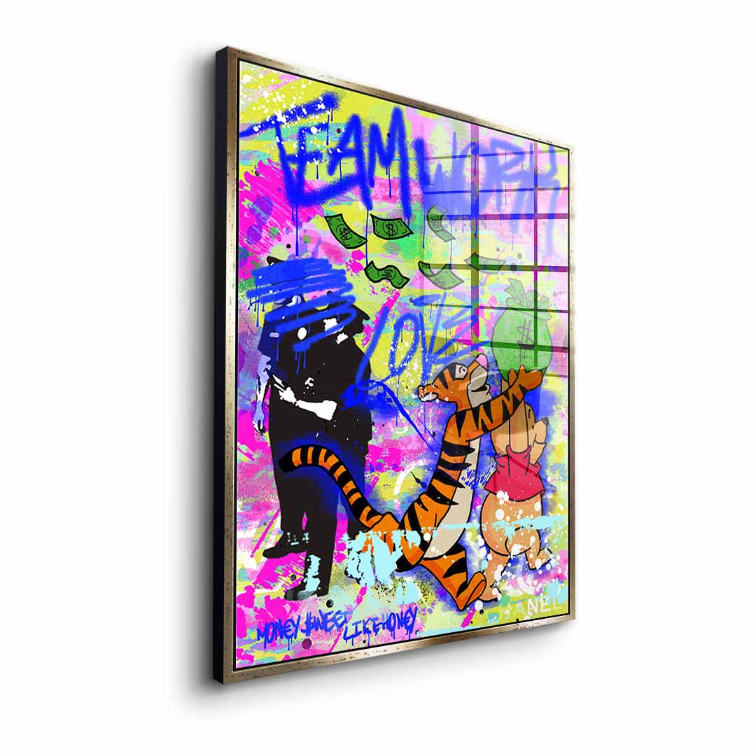 Team Work - Acrylglas