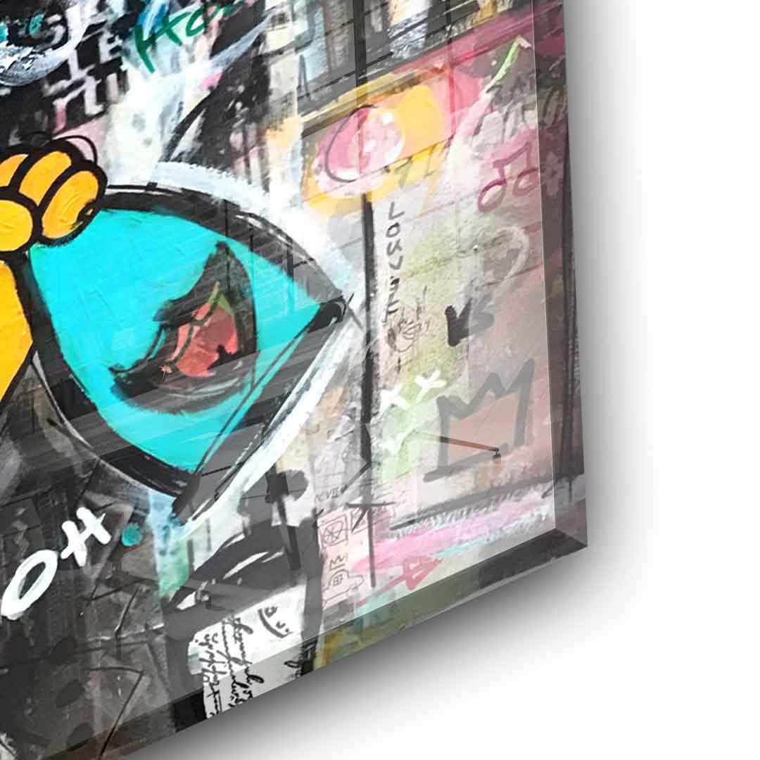 Simpson Collage – szkło akrylowe
