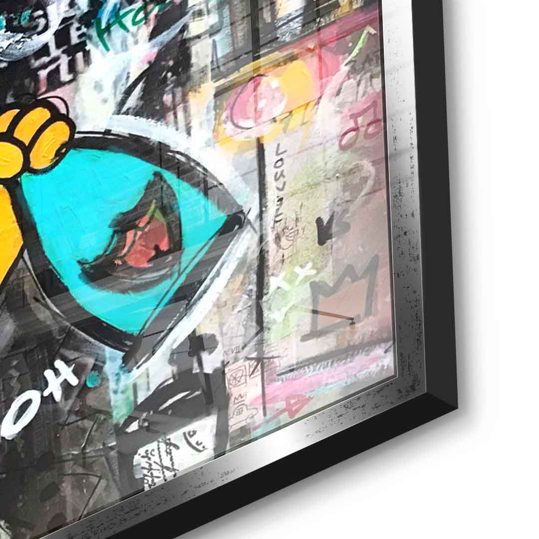 Simpson Collage – szkło akrylowe