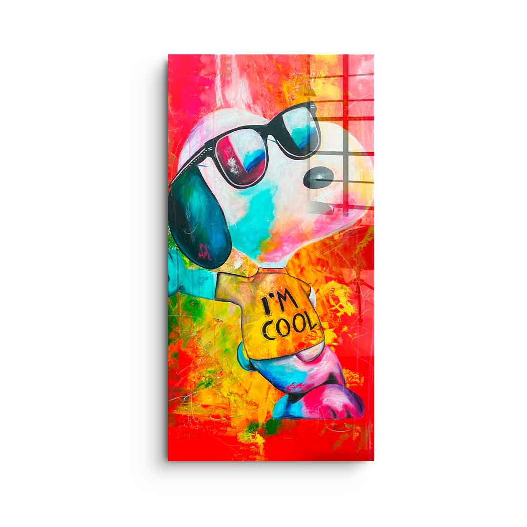 I'm cool - acrylic glass