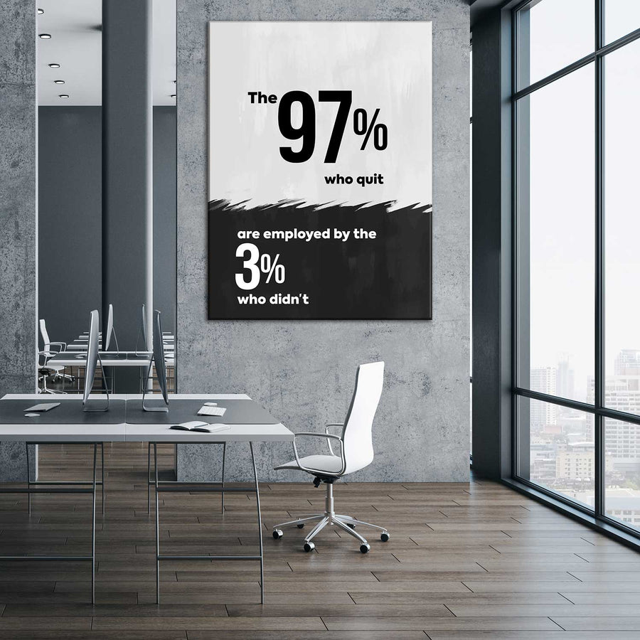97% działa dla 3%