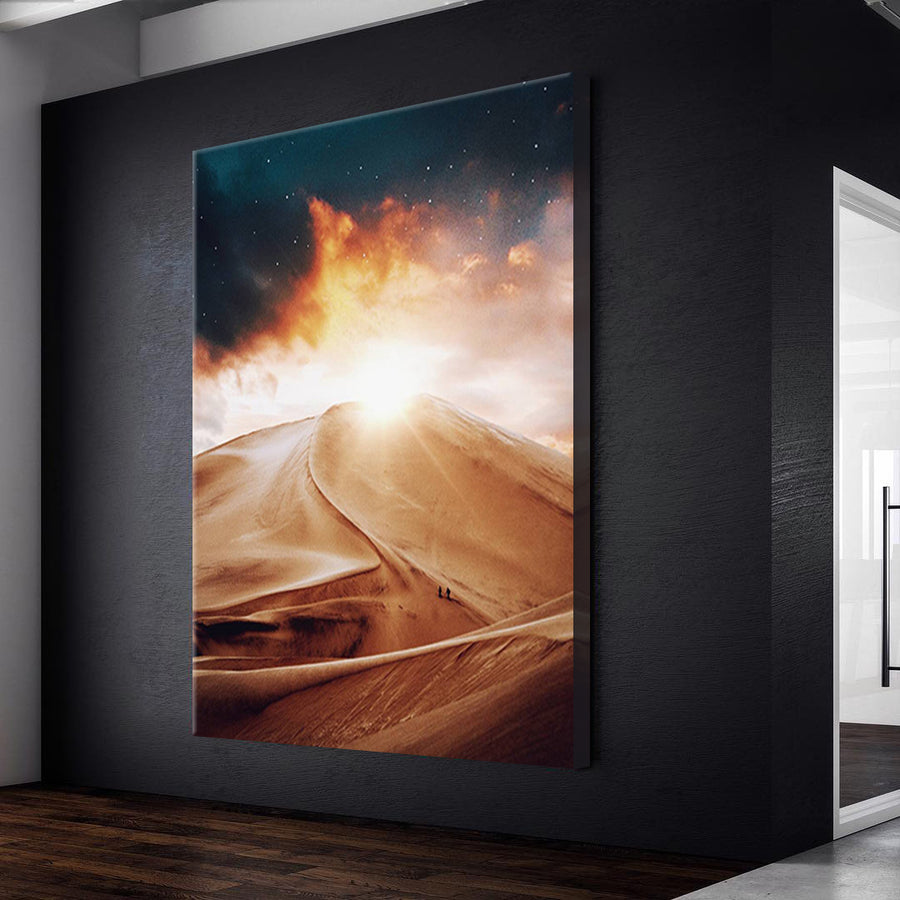 Pustynne słońce