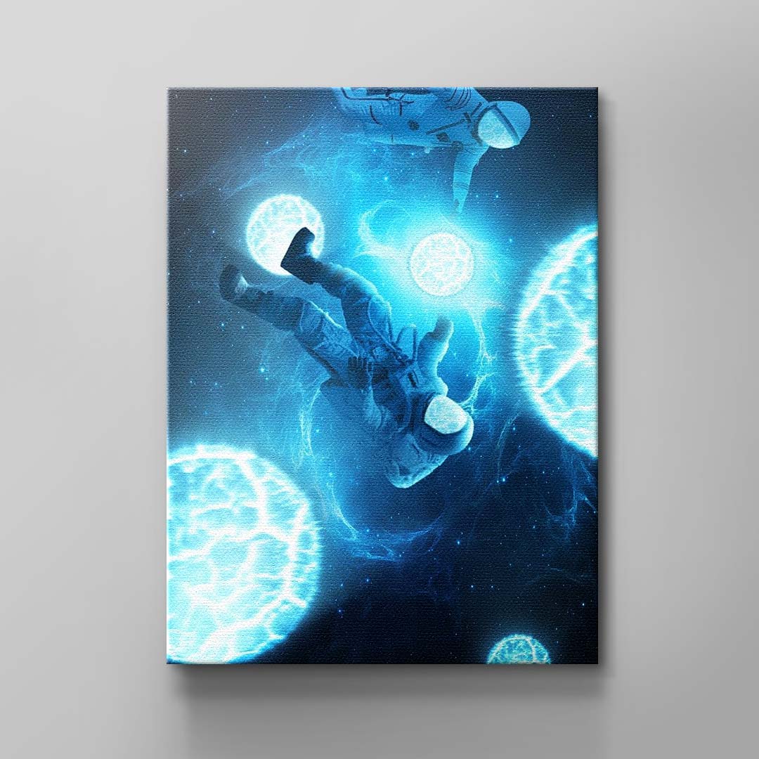 Blue Astronaut